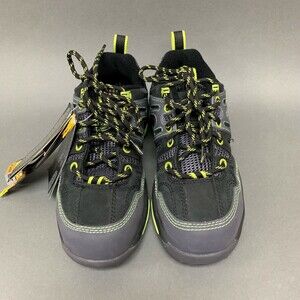 Bootmakers Oliver by Honeywell Women's Tennis Shoes 5 1/2 Gray Green Steel Toe